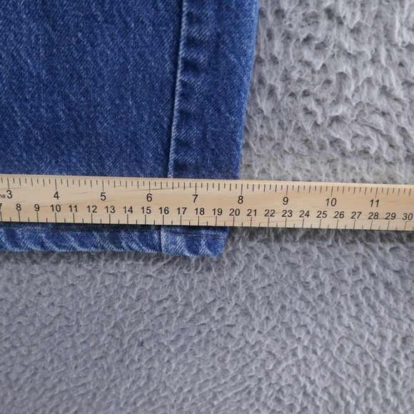 Levis Mens 505 Regular Fit Straight Leg Jeans Size 34x30* Blue Denim Mid Rise - Picture 11 of 12